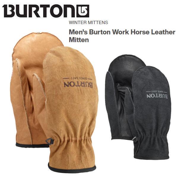 バートン BURTON Men's Burton Work Horse Leather Mitten メンズ スノーグローブ ミトン 手袋