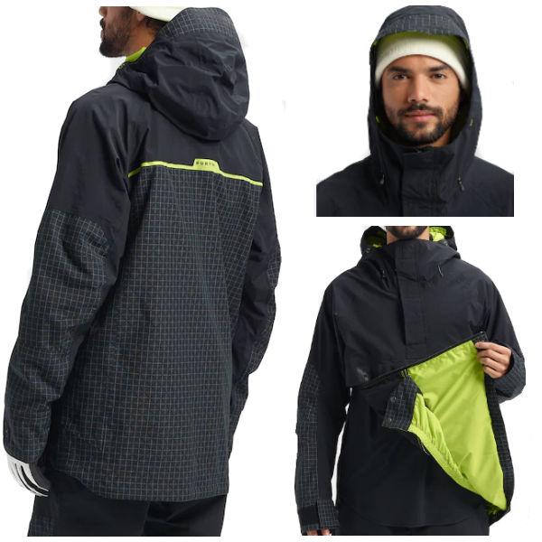 バートン Mens Burton Frostner Anorak メンズ スノージャケット バートン Mens Burton Frostner Anorak メンズ スノージャケット