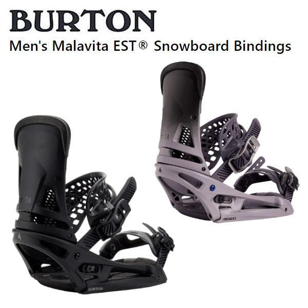 特典あり BURTON バートン Men's Malavita EST? Snowboard Bindings メンズ マラビータ EST