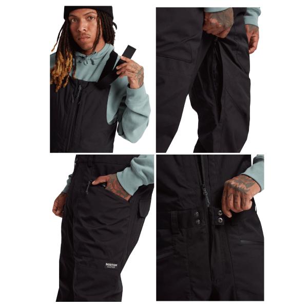 BURTON 2023/2024 Mens Reserve 2L Bib Pants メンズ ビブパンツ