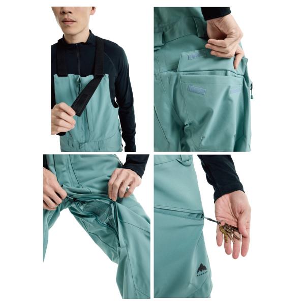 BURTON 2023/2024 Mens Reserve 2L Bib Pants メンズ ビブパンツ