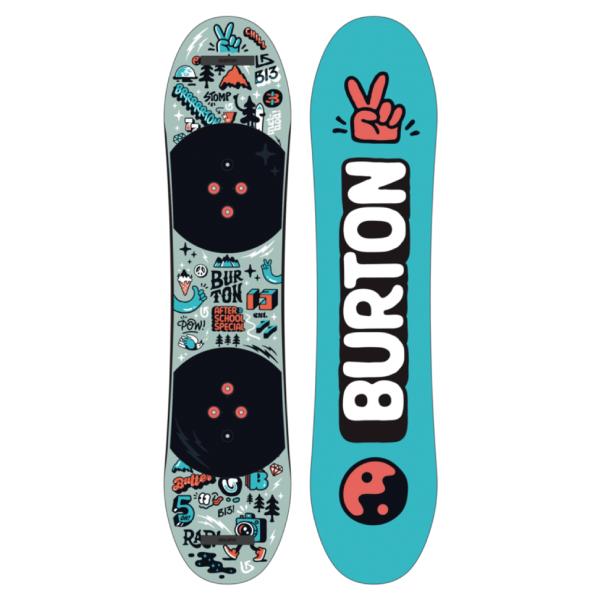 キッズ100 Burton アフタースクール スノーボード＋ブーツ＋バックセット