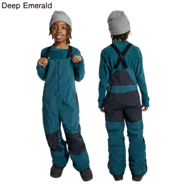 Burton 子ども用スノーボードウェア オーバーオール バートン BURTON キッズ 男の子 女の子 スノーパンツ ビブパンツ