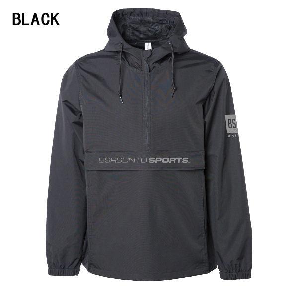 バサーズユナイテッド BASSERS UNITED BSRS ANORAK JACKET メンズ ジャケット アウター コーチジャケット アウトドア フィッシング 魚釣り バス S-XL 2カラーの画像
