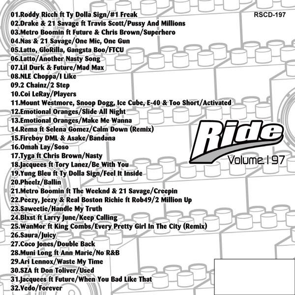 DJ YUMA Ride 33枚　大量　まとめ　MIXCD HIPHOP R&B DJ YUMA RIDE Volume.197 HIP HOP R&B MIX CD ヒップホップ クラブ
