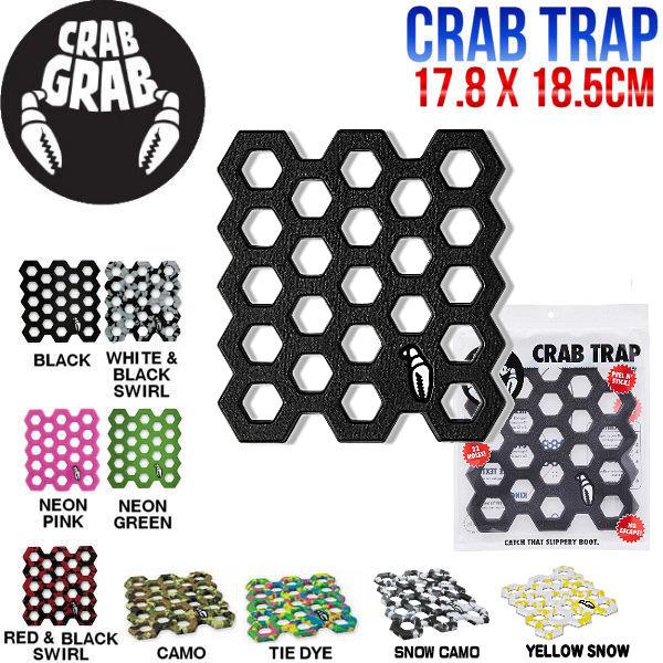 クラブグラブ CRABGRAB CRAB TRAP クラブトラップ デッキパッド 滑り止め スノーボード パット メール便対応 正規品