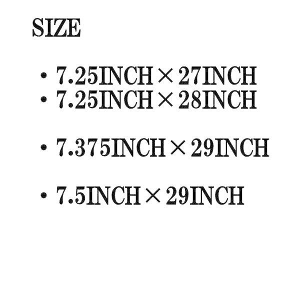 デラックス7レイヤー Deluxe 7layer スケートボードデッキ ブランク Adult Kids 大人 子供 キッズ 7層 カナディアンメープル Del7 Blank 54tide 通販 Yahoo ショッピング