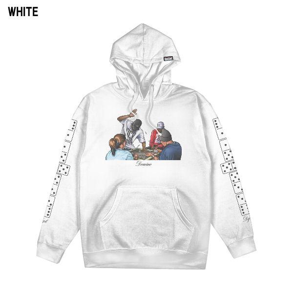 ディージーケー DGK メンズ プルオーバーパーカー 長袖トップス Domino  