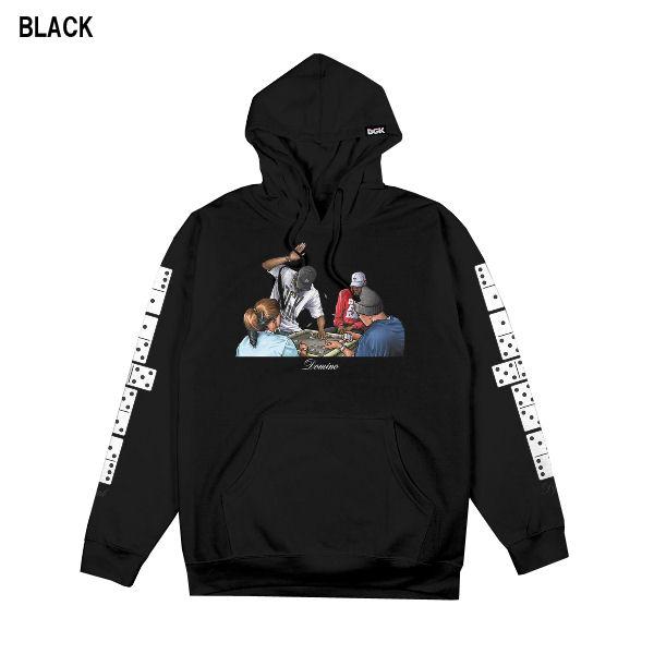 ディージーケー DGK メンズ プルオーバーパーカー 長袖トップス Domino  