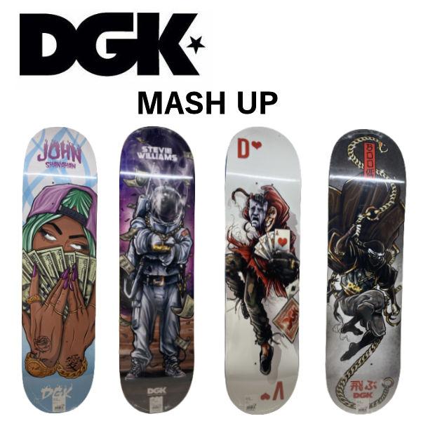 G-SHOCK スケートボード　デッキ ディージーケー DGK MASHUP DECK Skateboard HIPHOP スケートボード