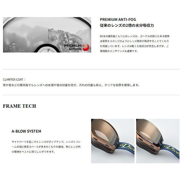 ダイス DICE GOODMAN gm55657 メンズ レディース スノーゴーグル
