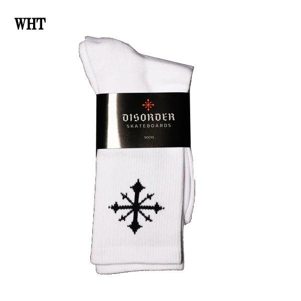 DISORDER ディスオーダー ナイジャ Nyjah Huston LOGO SOCKS ロゴソックス 靴下 メンズ  ストリート スケートボード スケボー｜54tide｜02