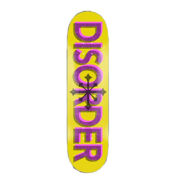 【DISORDER】ディスオーダー MISPLACED CROSSOVER DECK スケートボード スケート ディスオーダー DISORDER MISPLACED CROSSOVER DECK スケートボード