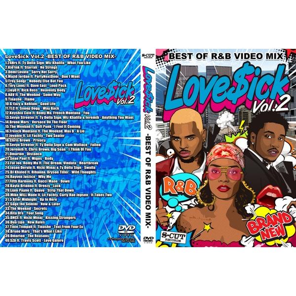 LoveSick Vol.2 Best Of R&B VIDEO MIX アールアンドビー DVD 120分