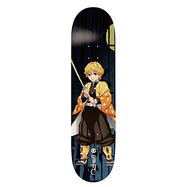 スケボー デッキ 鬼滅の刃 ぜんいつ ELEMENT（エレメント） 鬼滅の刃 コラボ KIMETSU ZENITSU 2 COMP