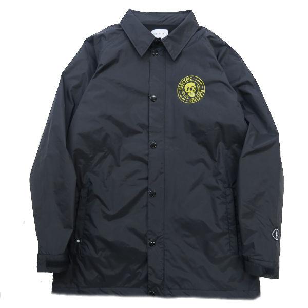 ELECTRIC エレクトリック 2022-2023 秋冬 SKULL ZIP COACH JACKET 撥水ジャケット メンズ レディース スノボー ウェア コーチジャケット 長袖トップス アウター｜54tide｜02