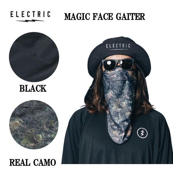 エレクトリックELECTRIC MAGIC FACE GAITER マジックフェイスガーター 日焼け防止 フェイスガード マスク アウトドア