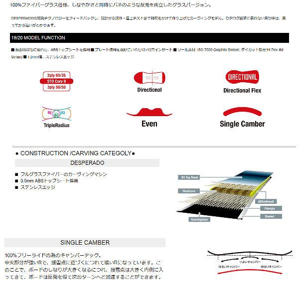 グレイ GRAY DESPERADO メンズ レディース スノーボード 板 グレイ GRAY DESPERADO メンズ レディース スノーボード 板