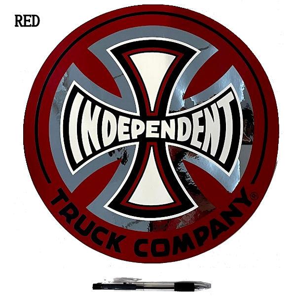 インデペンデント INDEPENDENT TRUCK CO.FOIL 12" STICKER LOGO ステッカー ロゴ スケートボード カスタム 車｜54tide｜03