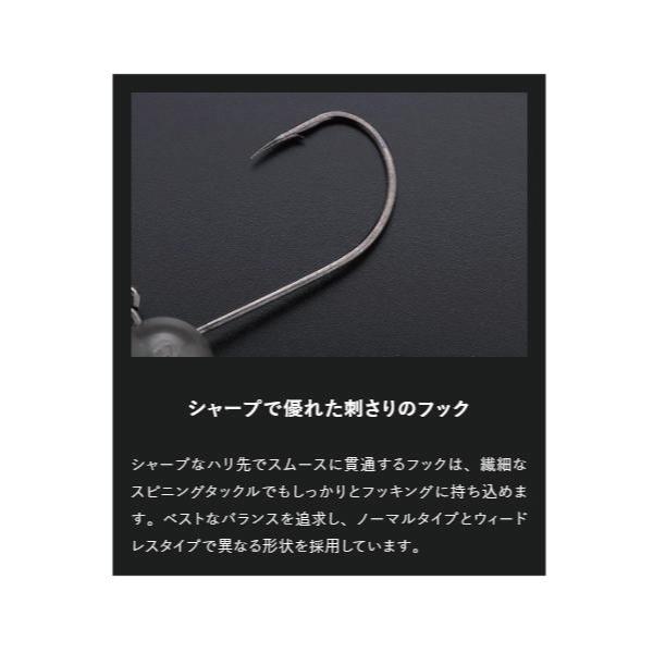 JACKALL ジャッカル WACKY JIG HEAD 1.3g,1.8g,2.2g,2.7g 細部まで