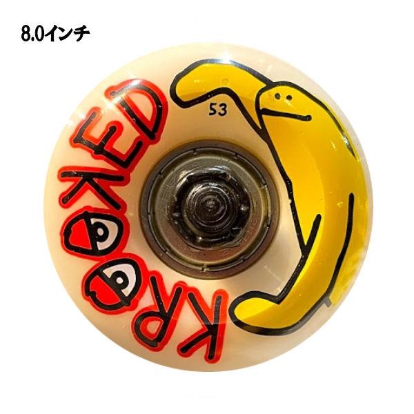 クルキッド KROOKED SKATEBOARD GEE SHMOO COMPLETE ビッグアイズ