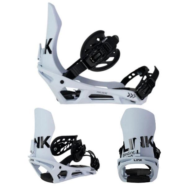 LINK スノボ　ビンディング Mサイズ　EXKLUSIVE　エクスクルーシブ LINK スノボ ビンディング Mサイズ EXKLUSIVE エクスクルーシブ 【公式