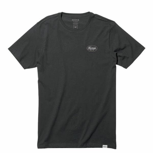 NIXON ニクソン Axle T-Shirt メンズ 半袖 Tシャツ ティーシャツ トップス ロゴプリント TEE S・M・L 6カラー｜54tide｜02