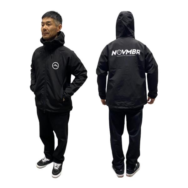 ノーベンバー NOVEMBER SHELL PARKA BK メンズ レディース シェル