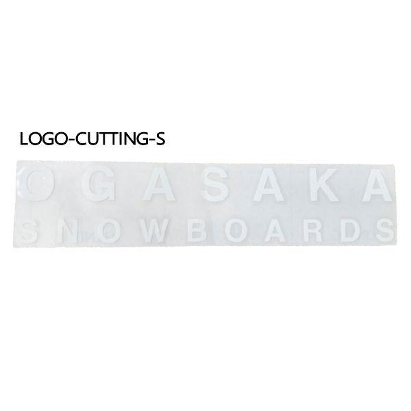 オガサカ OGASAKA CUTTING STICKER LOGO-CUTTING-S ステッカー シール スノーボード｜54tide｜02