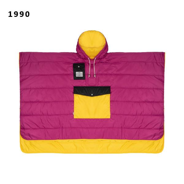 ポーラー POLER PONCHO 着たまま動ける ポンチョ リバーシブルモデル