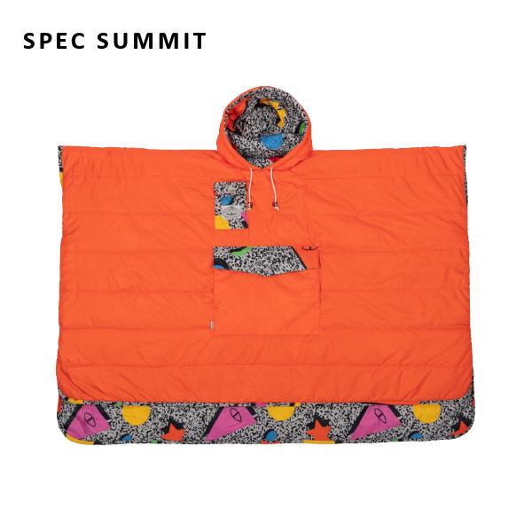 ポーラー POLER PONCHO 着たまま動ける ポンチョ リバーシブルモデル