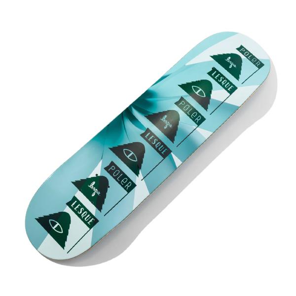 POLER X LESQUE CRUISER DECK 栓抜き付き レフケ ポーラー レスケ コラボ POLER x LESQUE SKATEBOARD DECK