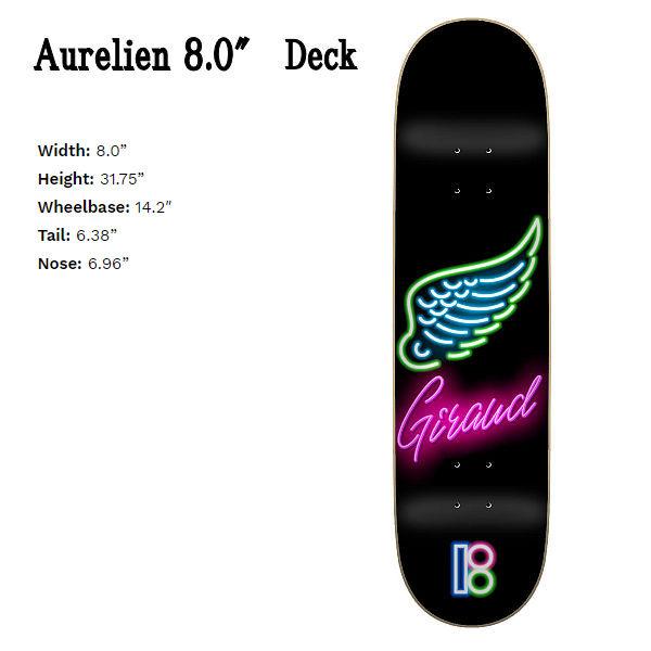 プランビー PLAN B Neon Deck SKATEBOARD デッキ 板 スケートボード Felipe Aurelien Trevor Sheckler 単品｜54tide｜03