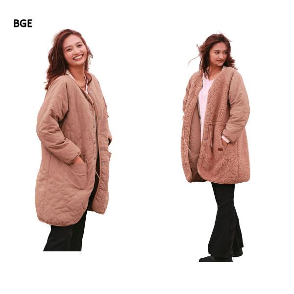 ロキシー ROXY 2022秋冬 HOLIDAY リバーシブル ボアジャケット