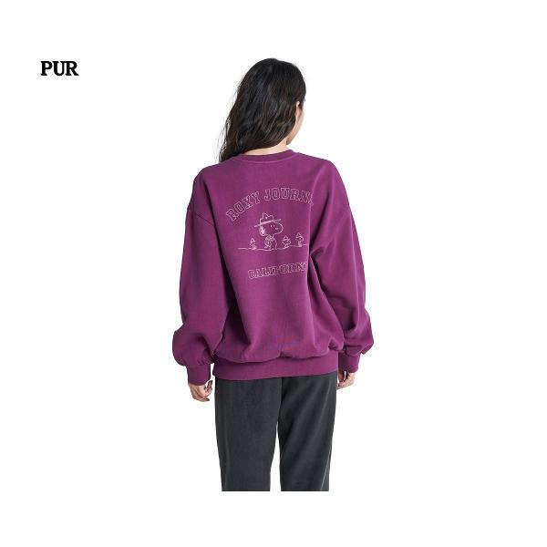 ロキシー ROXY 2022秋冬 スウェットトップ PEANUTS PULLOVER ロングスリーブ トレーナー アウトドア キャンプ  サーフ リゾート 海 正規品｜54tide｜08