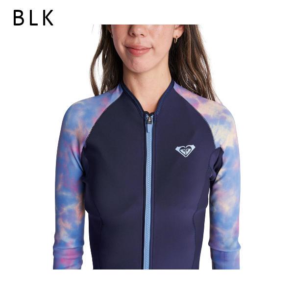 ROXY Pop Surf ノースリーブ ウェットスーツ Lサイズ ロキシー ROXY 1.0 POPSURF FZ LS JKT フロントジップ ロングスリーブ
