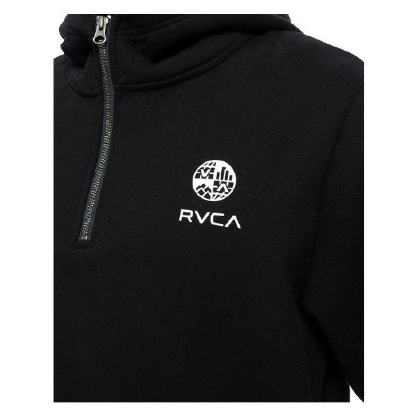 ルーカ 2021秋冬 RVCA メンズ  ALL TIME HALF ZIP HOODIE パーカー メンズ フーディー プルオーバー サーフィン スケートボード【正規品】｜54tide｜07