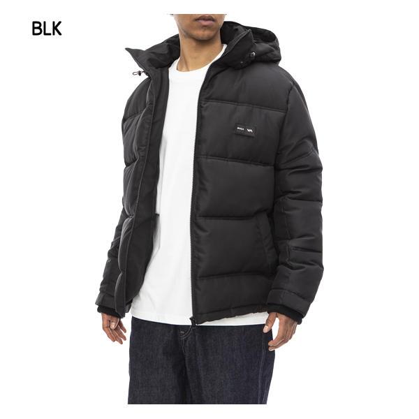 RVCA】ルーカ 2022 VISOR HOODED PUFFER JACKET メンズ パフジャケット