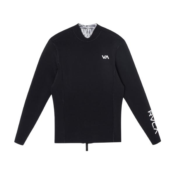 Top/Veste De Surf RVCA Balance 2mm Manches Longues - Taille Small, Dos Zip, Neuf, Vietnam