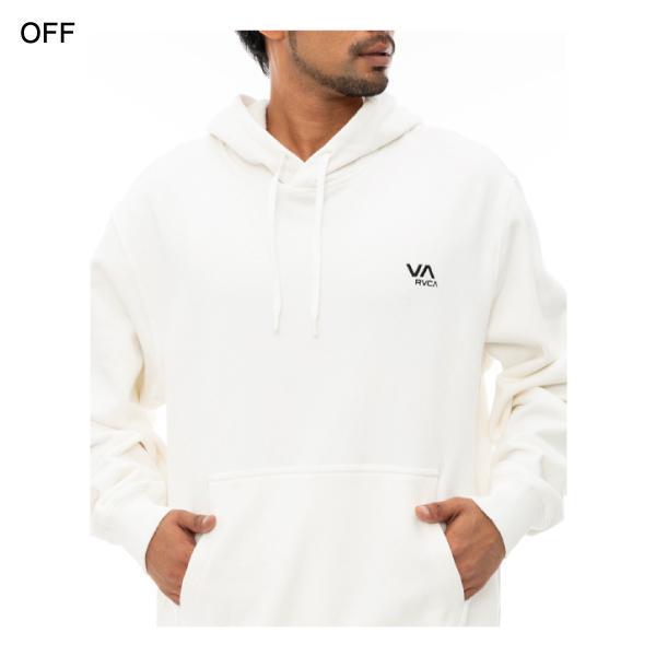 ルーカ RVCA メンズ VA ESSENTIAL HOODIE プルオーバーパーカー フーディー ロゴ 長袖 トップス スケートボード サーフィン ストリート S/M/L/XL 正規品｜54tide｜02