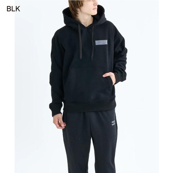 ルーカ RVCA メンズ プルオーバーパーカー 長袖 裏起毛 トップス