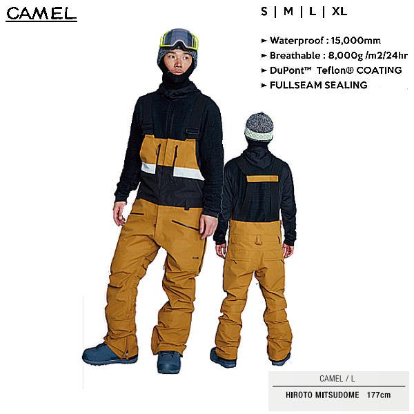 エスケープ SCAPE メンズ ビブパンツ スノーパンツ スノーウェア