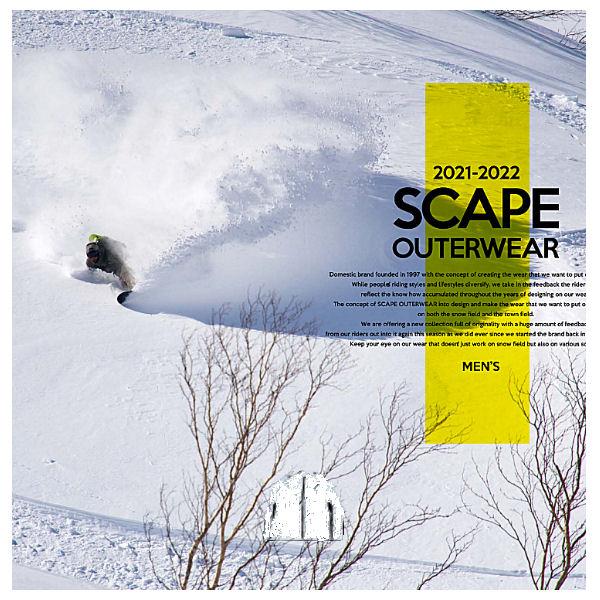 SCAPE 新品未使用　スノーボードパンツ　スノボズボン ACTLEIS（アクレイス） スノーボードウェア スキーウェア パンツ