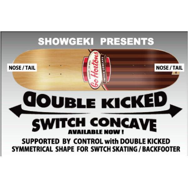 衝撃 ショウゲキ SHOWGEKI SKATEBOARDS BANDANA2 SWITCH CONCAVE