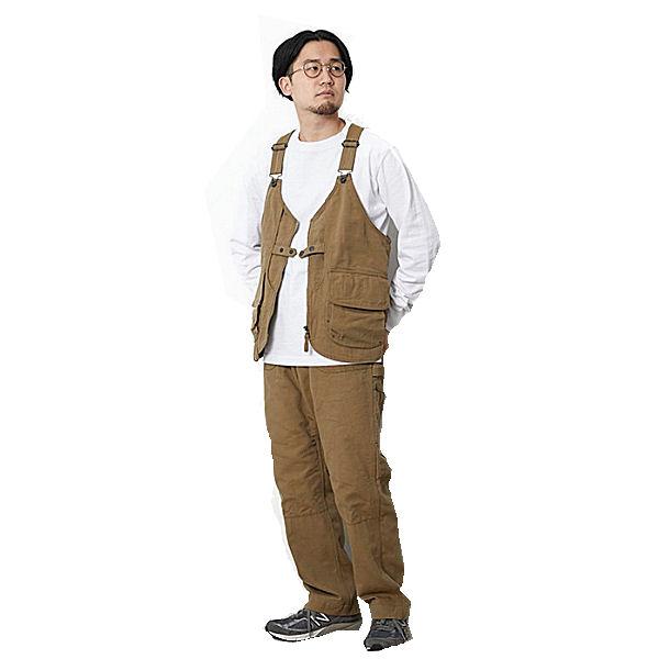 スノーピーク SNOW PEAK TAKIBI Duck Vest スノーピークタキビダック 