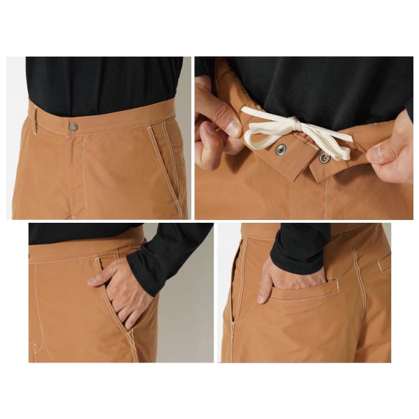 スノーピーク SNOW PEAK 2023春夏 Light Mountain Cloth Shorts メンズ