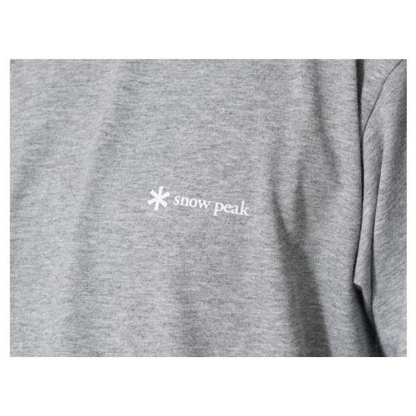 スノーピーク SNOW PEAK 2023春夏 SP Logo T shirt ユニセックス レディース メンズ Tシャツ 半袖 トップス アウトドア S/M/L/XL 正規品｜54tide｜08