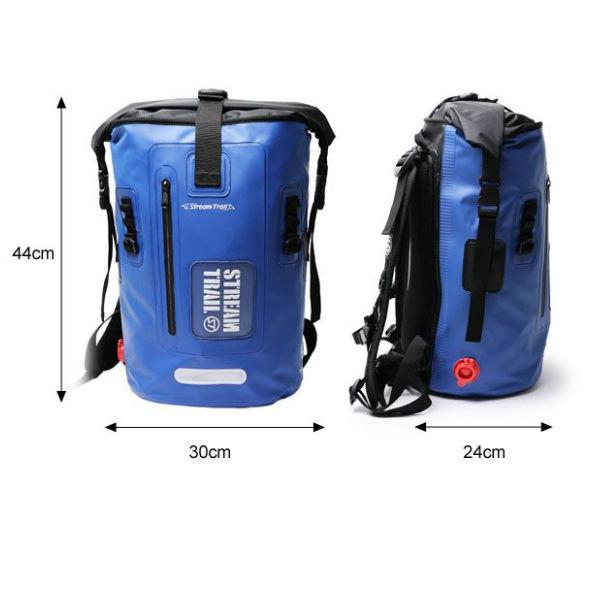 【STREAMTRAIL】ストリームトレイル Dry Tank-25L D2 幅30×奥行24×高さ44cm/25L リュックサック バックパック サーフィン アウトドア キャンプ バイク｜54tide｜03