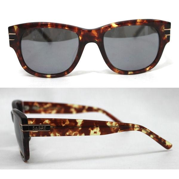 【SABRE】セイバー HOLLYWEIRD サングラス TORTOISE-SILVER MIRROR ストリート アウトドア セイバー SABRE HOLLYWEIRD サングラス TORTOISE-SILVER MIRROR
