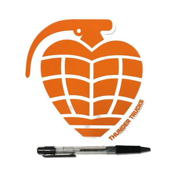 THUNDER TRUCKS】サンダートラックス THUNDER GRENADE STICKER ロゴ